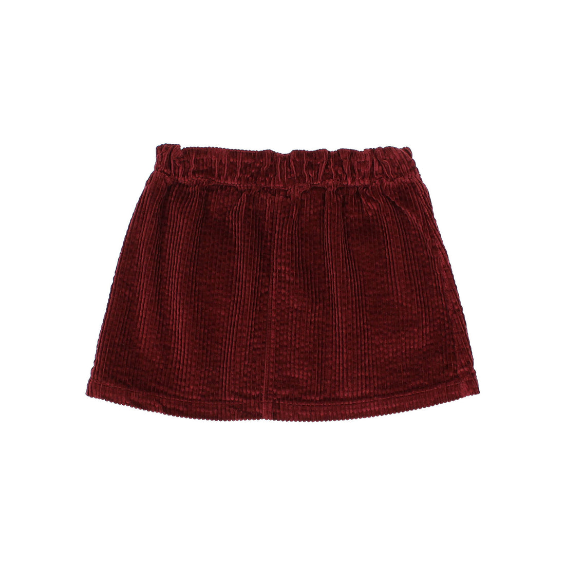 Buho Burgundy Corduroy Skirt