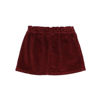 Buho Burgundy Corduroy Skirt