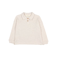 Buho Ivory Waffle Polo
