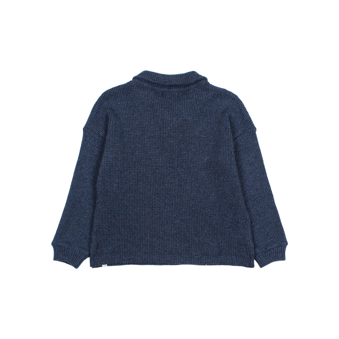 Buho Navy Waffle Polo