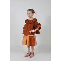 Tia Cibani Copper Prairie Tiered Top