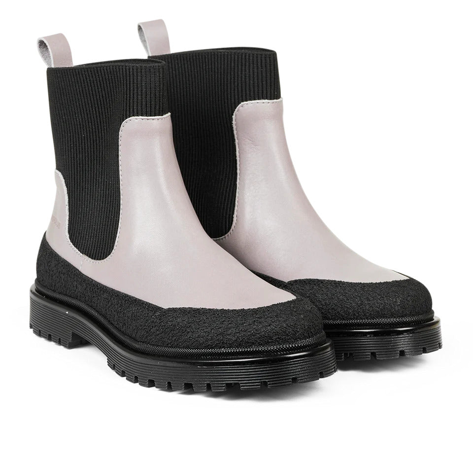ANGULUS Lavender/Black/Dusty Chelsea Boots