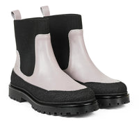 ANGULUS Lavender/Black/Dusty Chelsea Boots