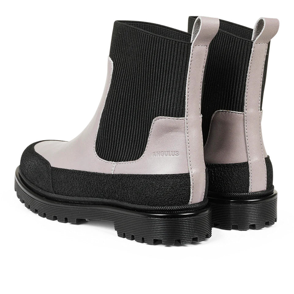 ANGULUS Lavender/Black/Dusty Chelsea Boots