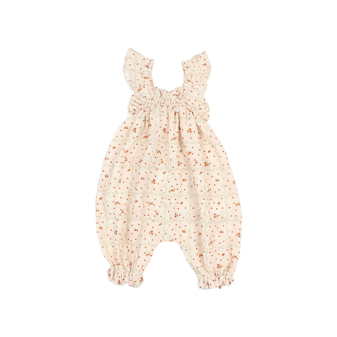 Buho Ivory Baby Garden Jumpsuit