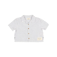 Buho White Baby Stripes Shirt