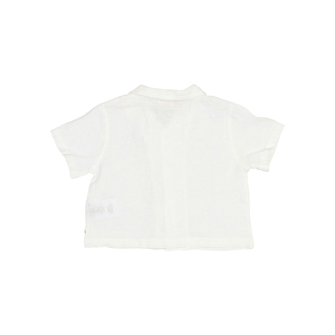 Buho White Baby Linen Shirt