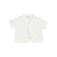 Buho White Baby Linen Shirt