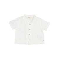 Buho White Baby Linen Shirt