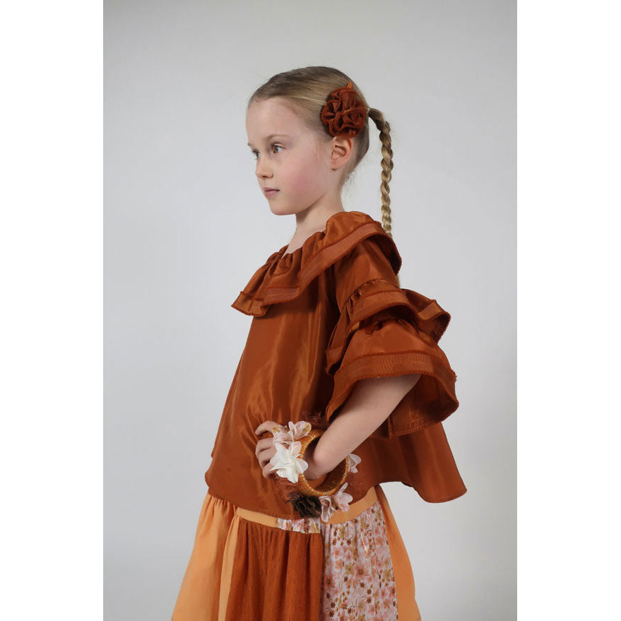Tia Cibani Copper Prairie Tiered Top