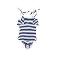 Buho Royal Blue Rib Stripes Bathing suit
