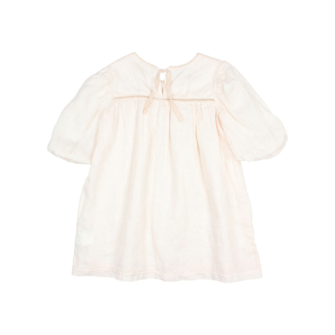 Buho Ivory Linen Dress