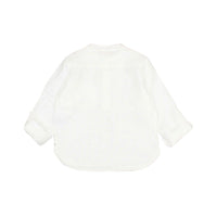 Buho White Linen Kurta Shirt