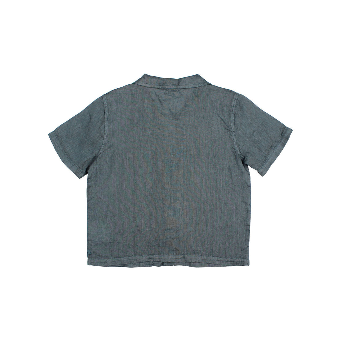 Buho Blue Teal Linen Shirt