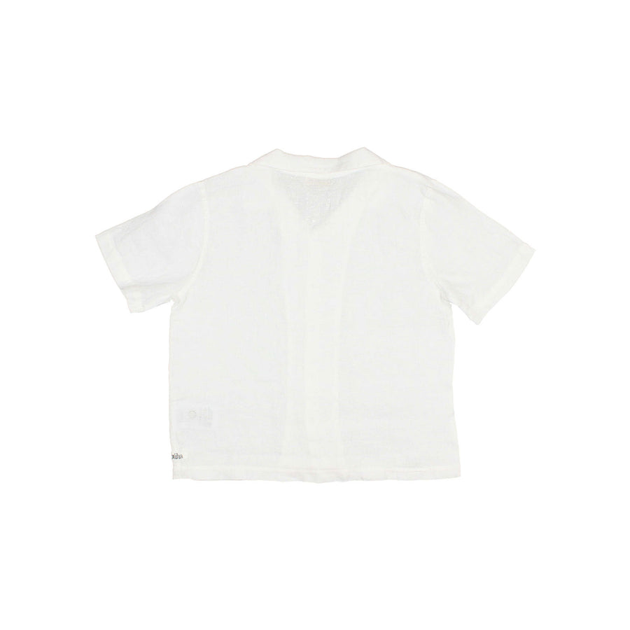 Buho White Linen Shirt