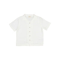 Buho White Linen Shirt