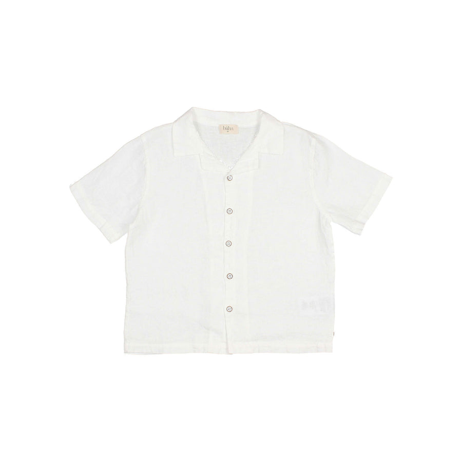 Buho White Linen Shirt