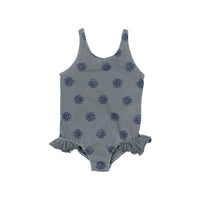 Buho Blue Teal Batik Bathing Suit