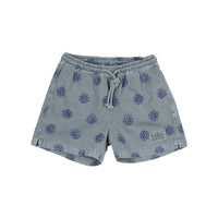 Buho Blue Teal Batik Swimsuit