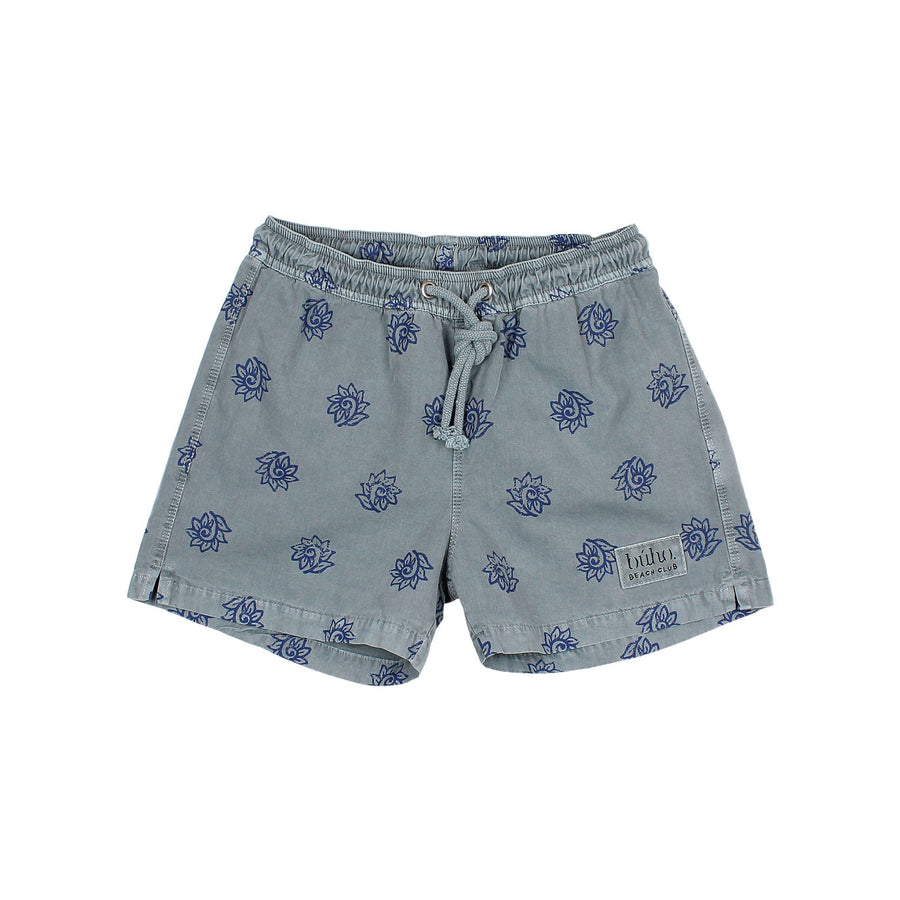 Buho Blue Teal Batik Swimsuit