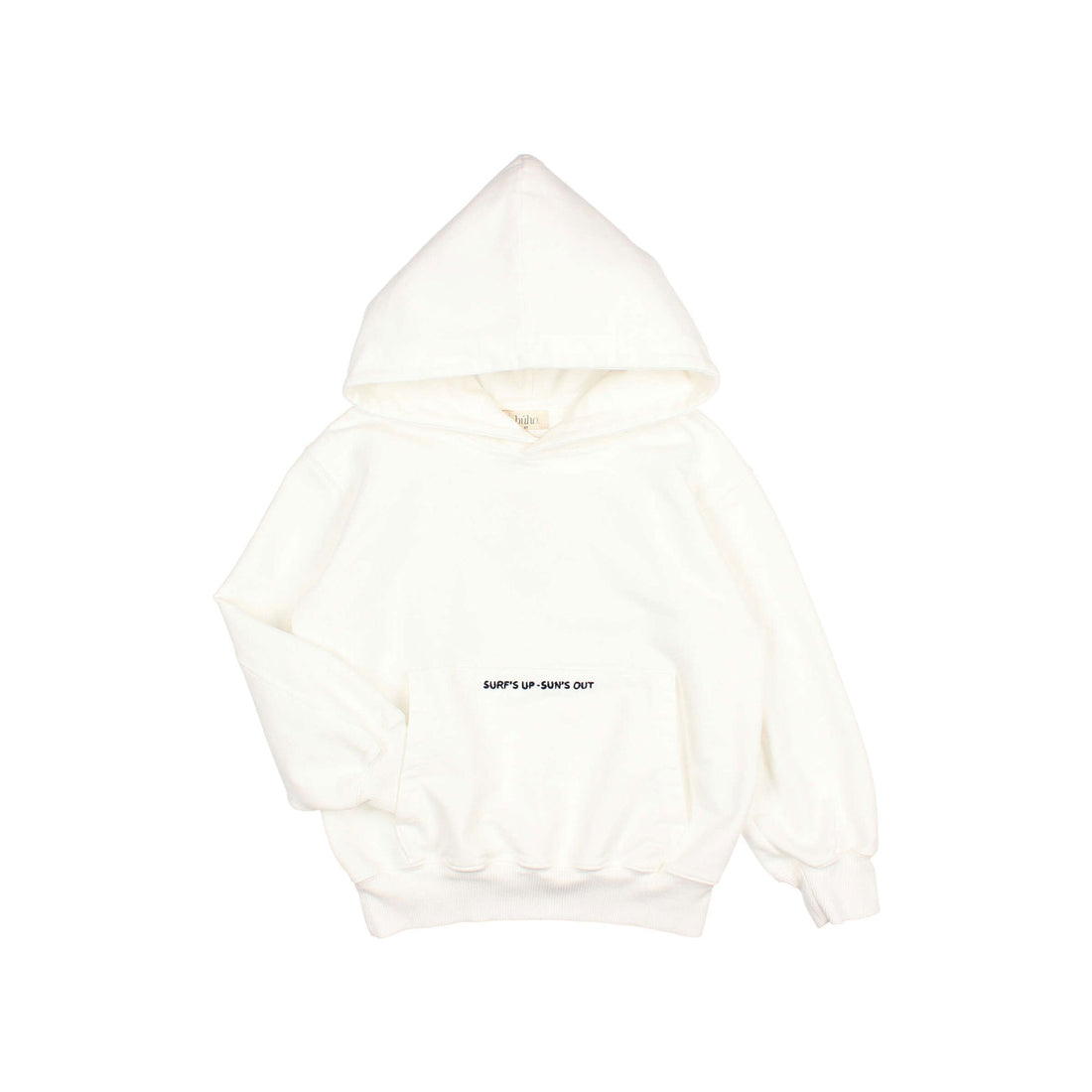 Buho White Fleece Hoodie