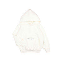 Buho White Fleece Hoodie