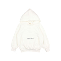 Buho White Fleece Hoodie
