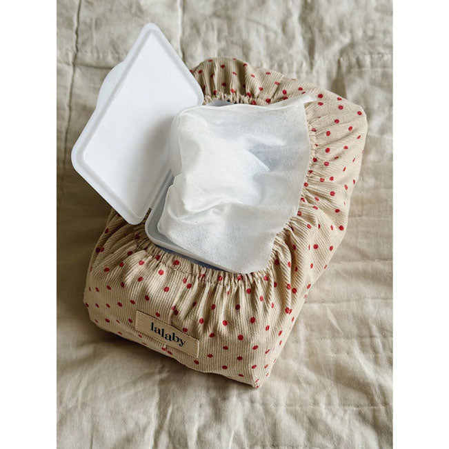 Lalaby Red Dot Wet Wipe Cover