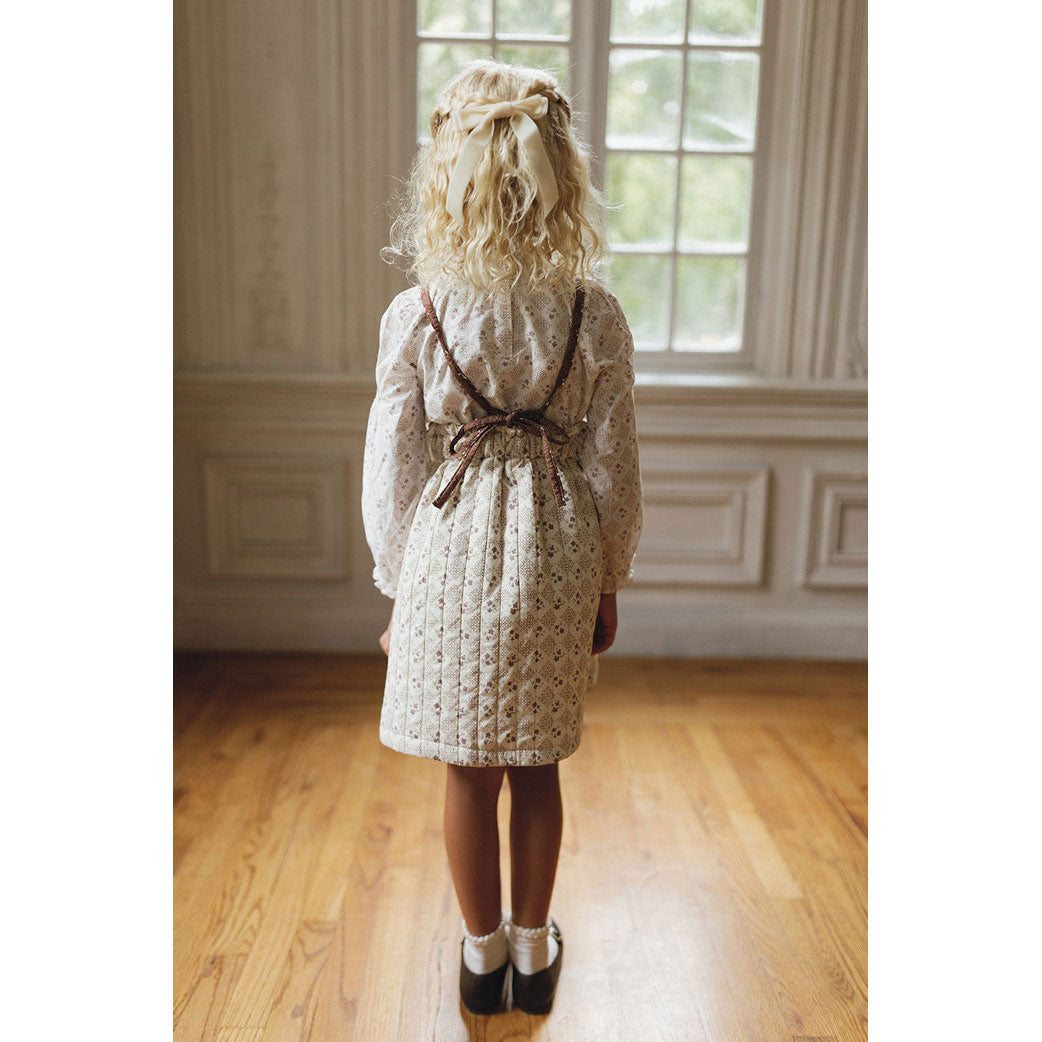 L by Ladida Cream Floral Trellis Shirt