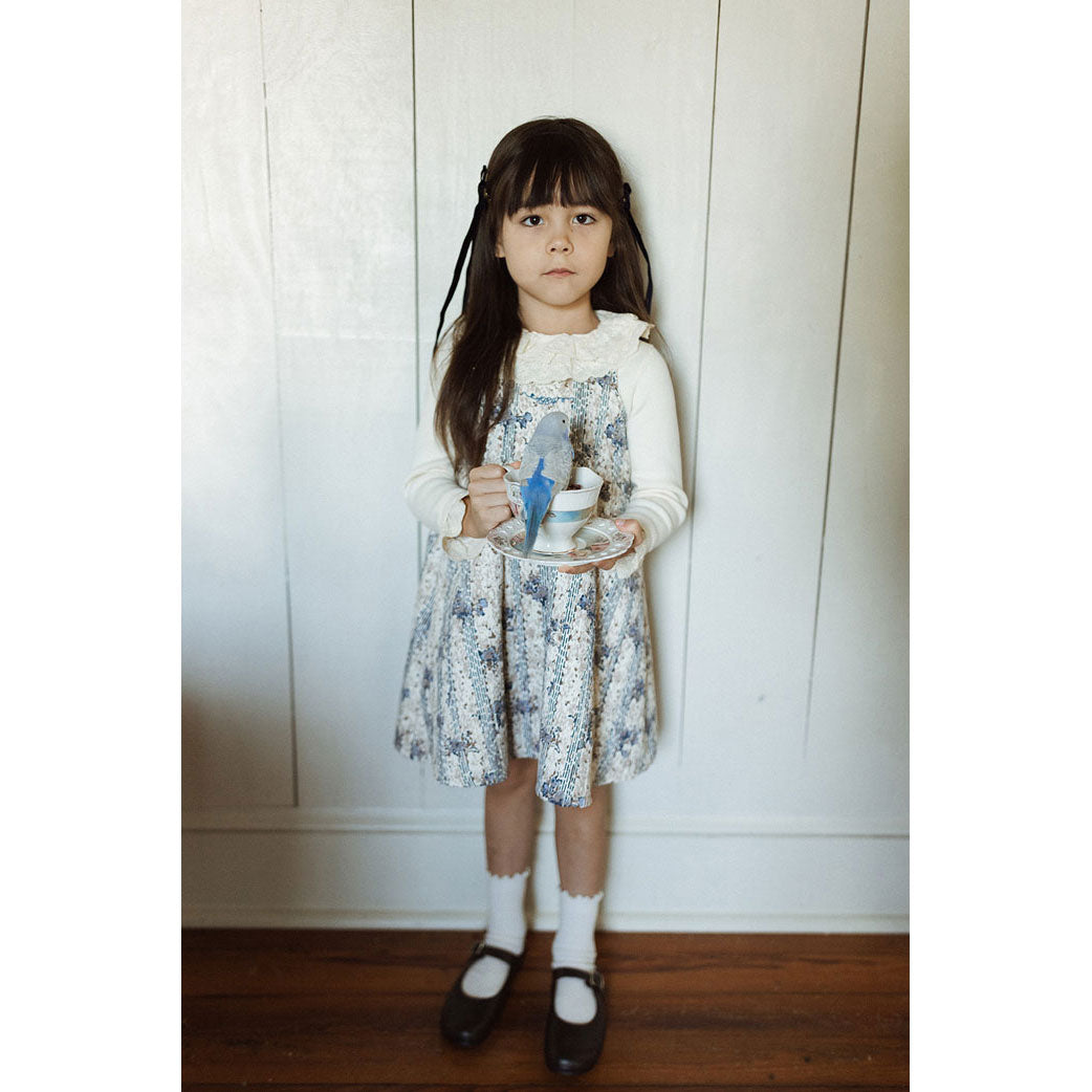 1984 Dusty Floral Quilted Jumper
