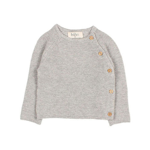 Buho Light Grey Baby Sweater