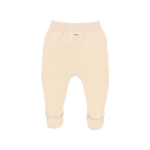 Buho Ecru Baby Leggings