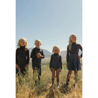 L by Ladida Grey Pleated Skirt