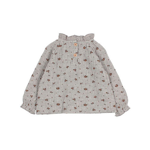 Buho Grey Romance Baby Blouse