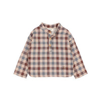 Buho Brown Check Baby Shirt