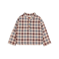 Buho Brown Check Baby Shirt