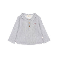 Buho Blue Stripes Baby Shirt