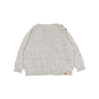 Buho Grey Fine Knit Baby Sweater