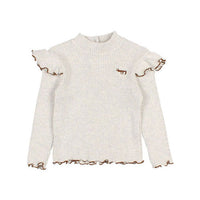 Buho Light Grey Soft Ribbed Baby T-shirt