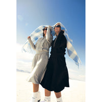 Elements Black Ruffle Sweatshirt Skirt