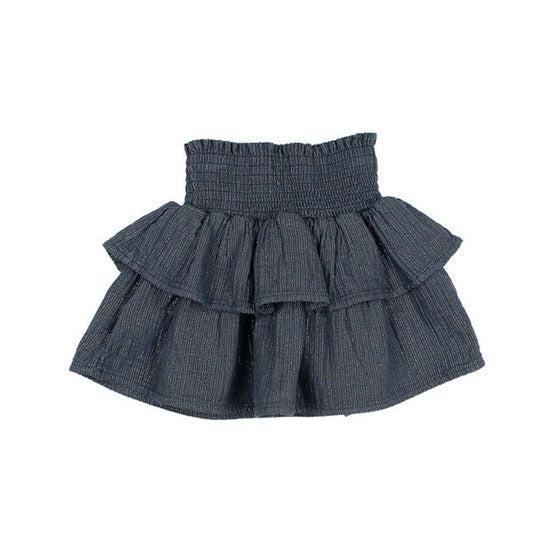 Buho Blue Lurex  Skirt