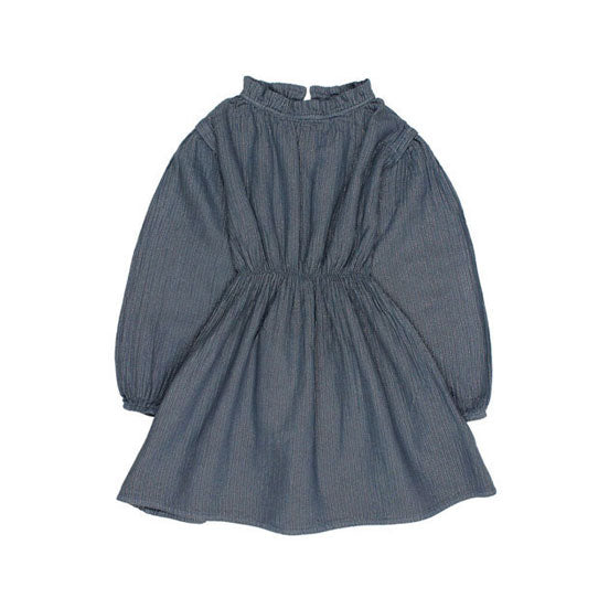Buho Antic Blue Lurex Dress