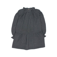 Buho Antracite Boble Plumeti Dress