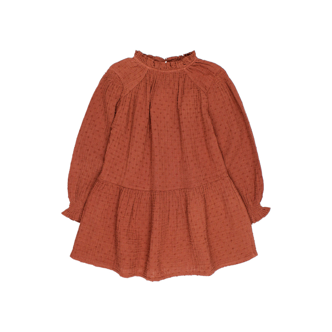 Buho Henna Boble Plumeti Dress