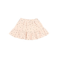 Buho Cream Pink Velvet Cuore Skirt