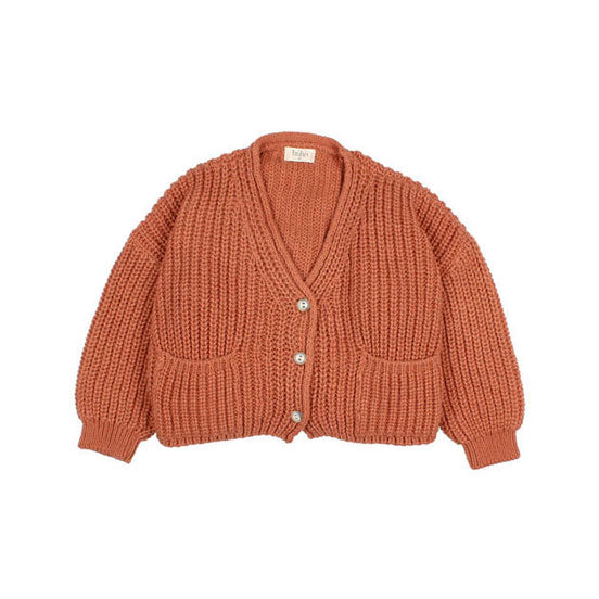 Buho Terracota Pockets Cardigan