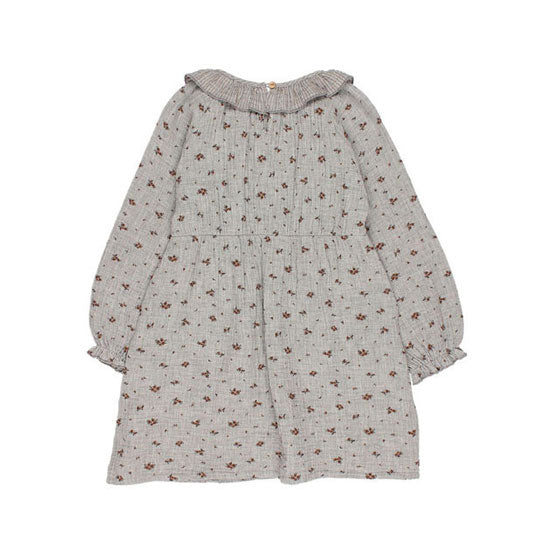 Buho Grey Romance Dress