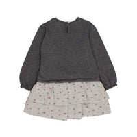 Buho Antracite Romance Combi Dress