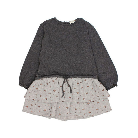 Buho Antracite Romance Combi Dress