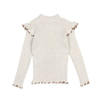 Buho Light Grey Soft Rib T-shirt